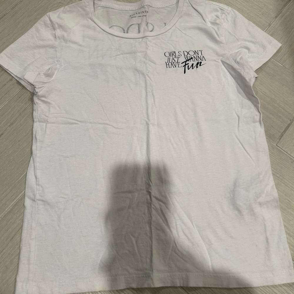 all saints graphic tee